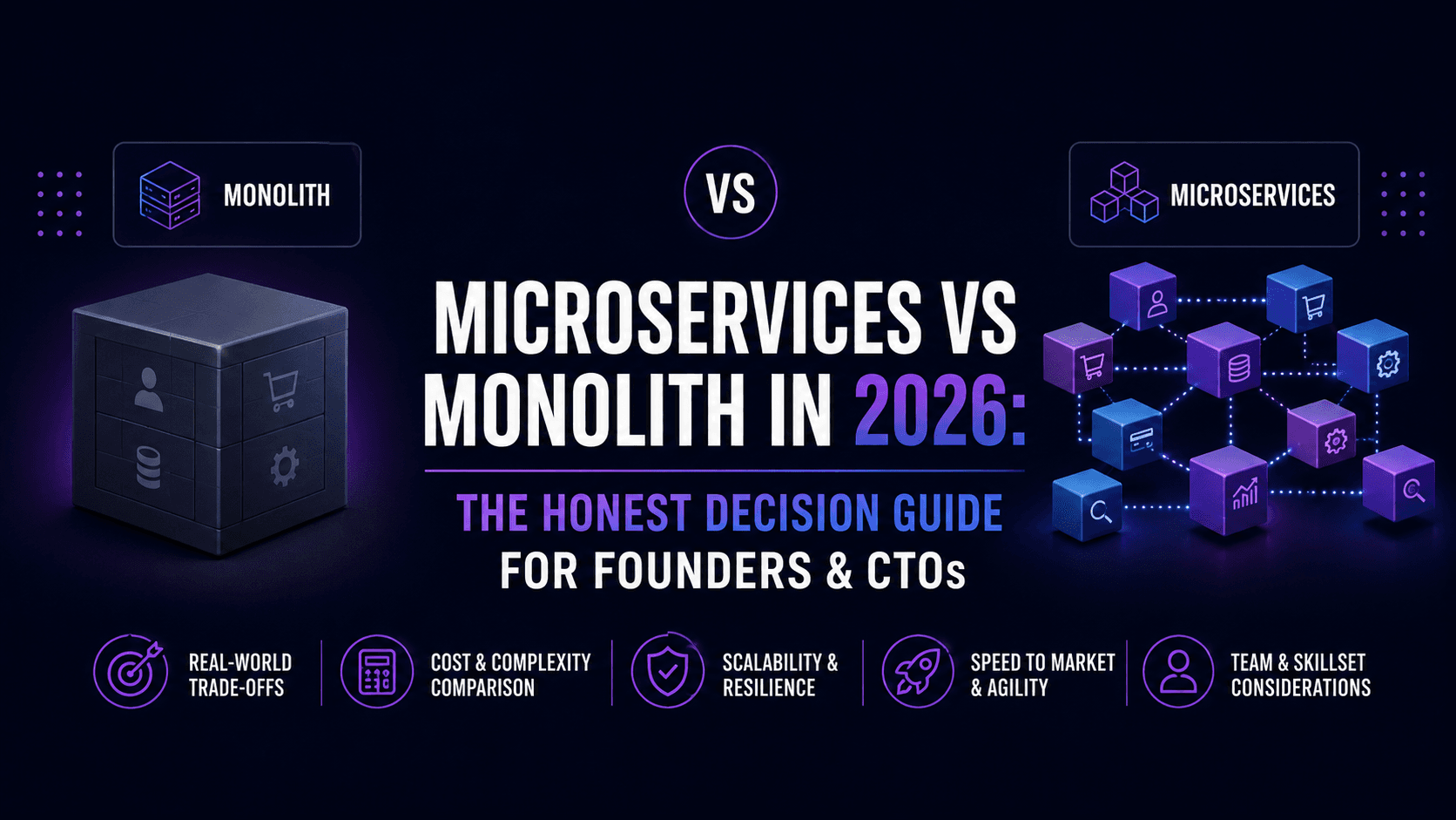 Microservices vs Monolith in 2026: How to Actually Decide (Not Just Follow What Netflix Did)